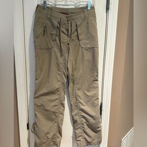 The North Face Women's Tan Hiking Pants Sz 4